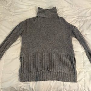 offline by aerie grey turtleneck sweater